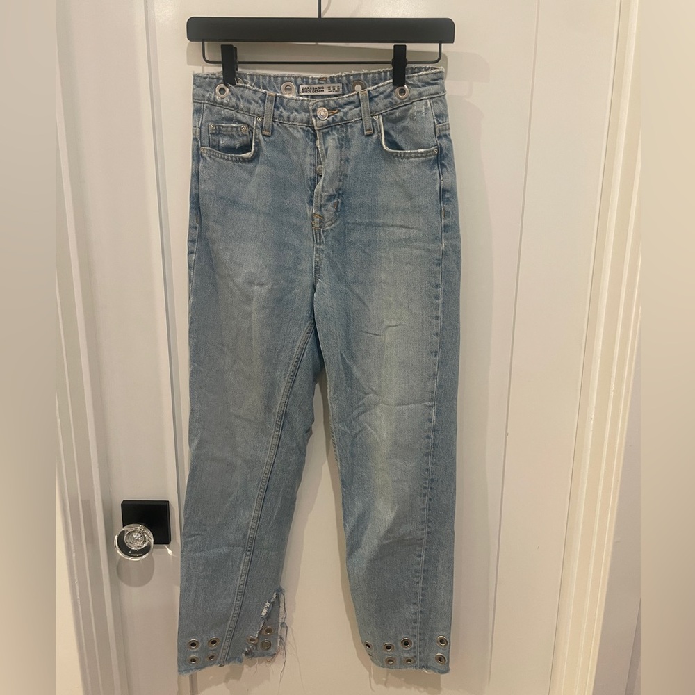 Vintage Zara Jeans with Hardware on Edge